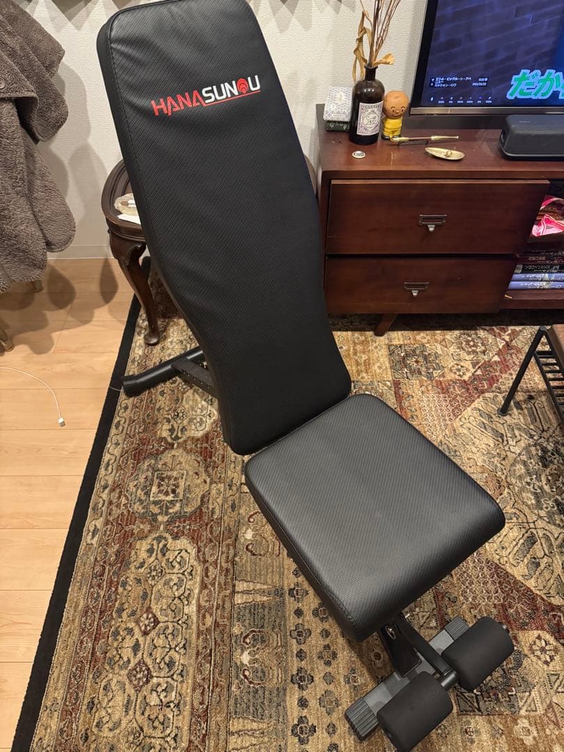 ベンチ付き40kg可変式ダンベルセット【新宿引き取り限定】