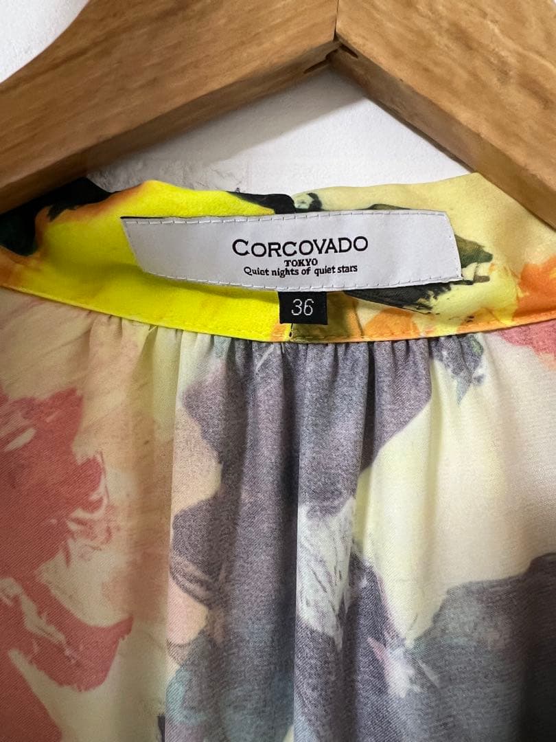 もかお　超美品✨CORCOVADO 花柄ドレス