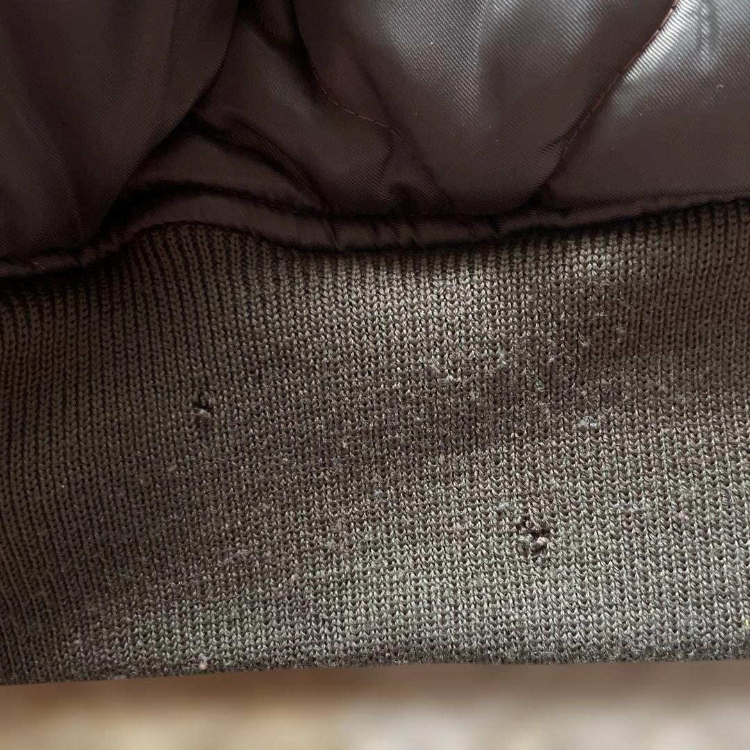 ラ*ん様 AVIREX MA-1ジャケット 刺繍Johnny U.S.A オリー