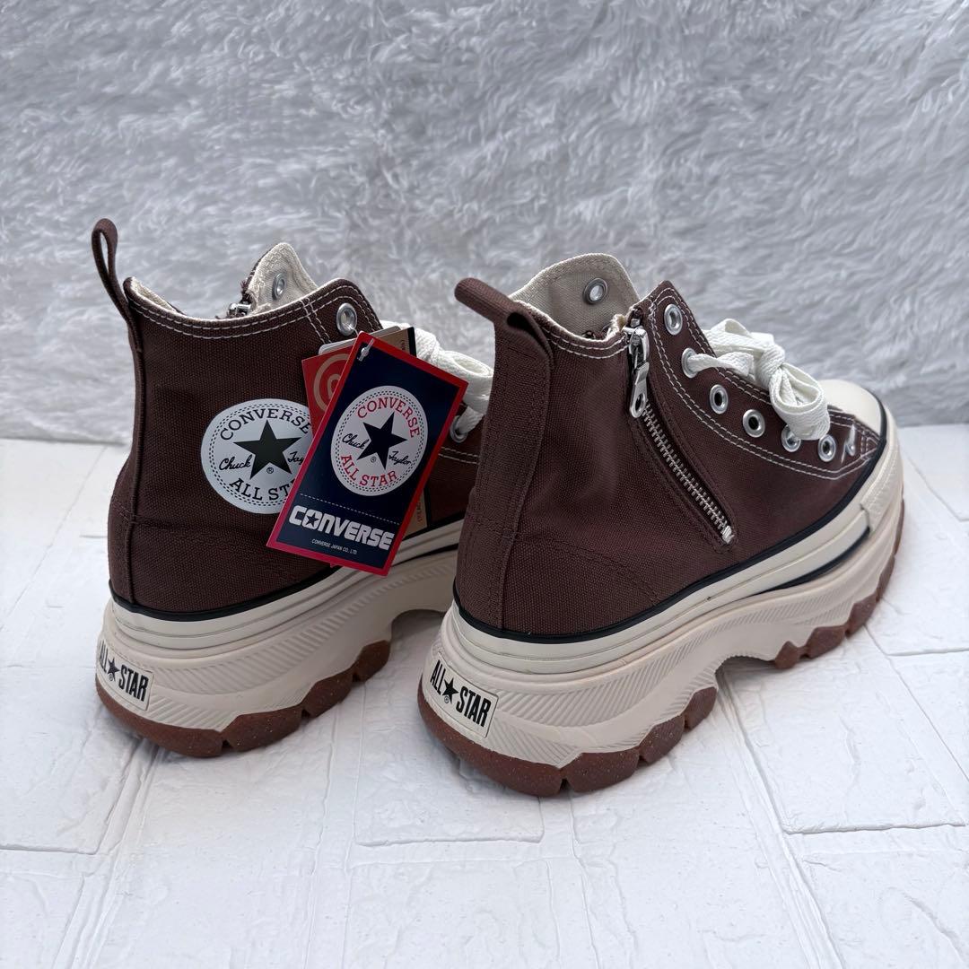 コンバース ユニセックス 大人 厚底 ジップ オールスター トレックウェーブ