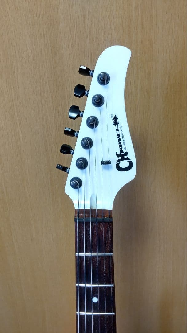 【ジャンク品】Charvel　エレキギター　ホワイト