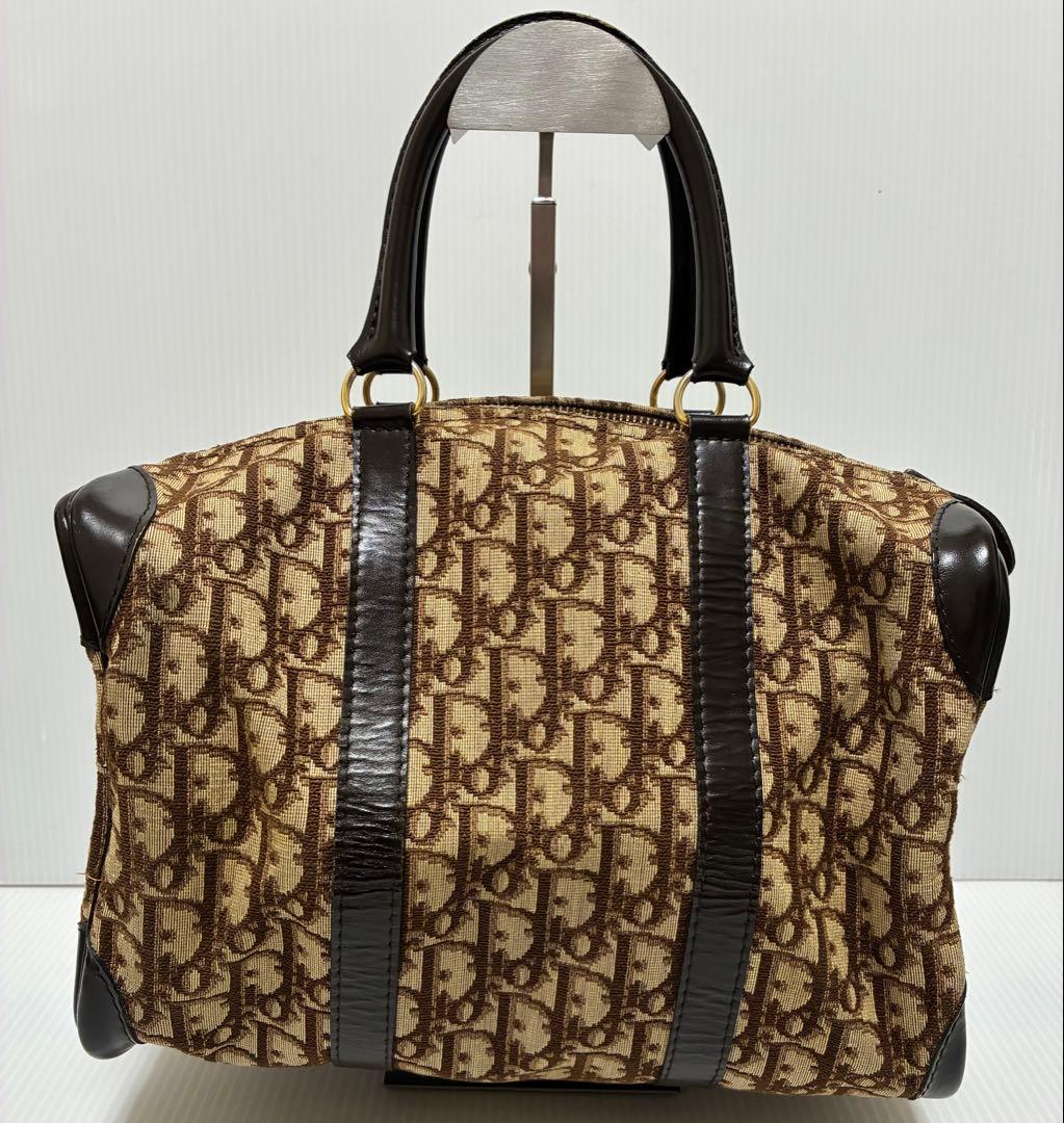 【*i様 Christian Dior オールド ディオール ミニボストン トロ