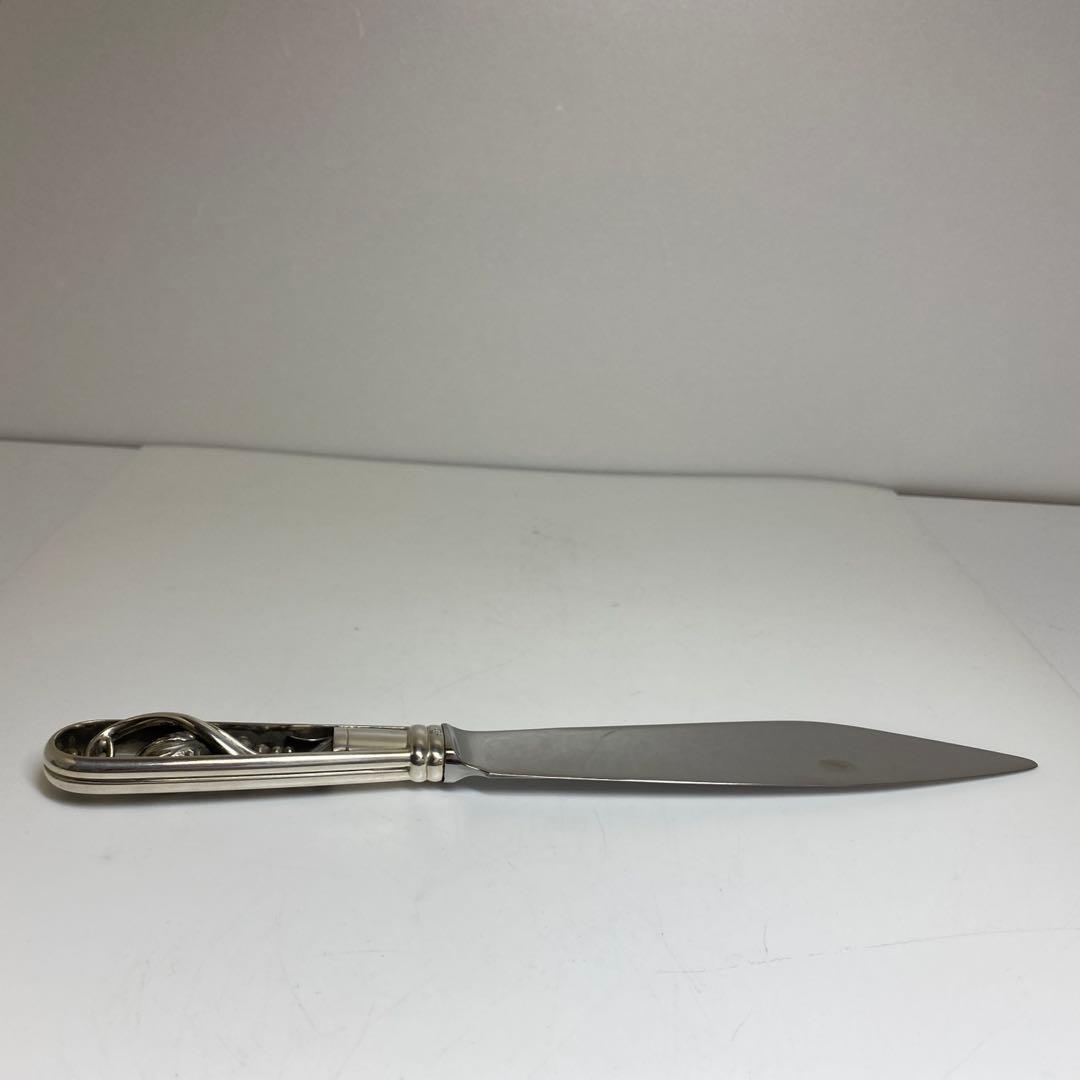 ジョージジェンセン　最高峰ブロッサム　ケーキナイフ　141g