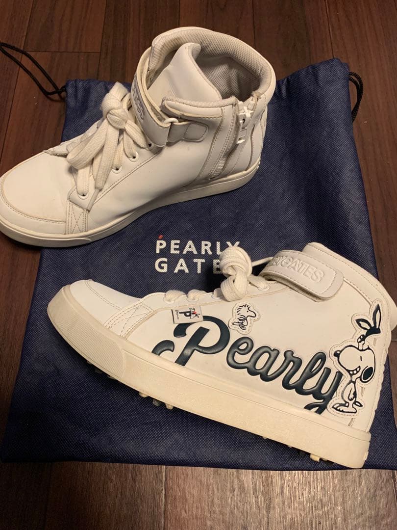 パーリーゲイツ スヌーピー シューズ 23.5cm