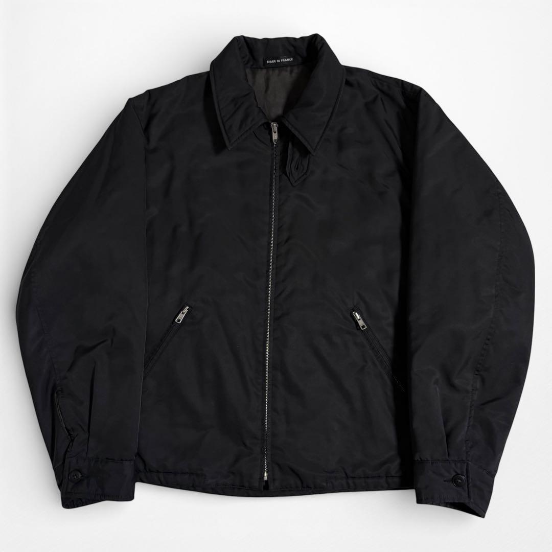 希少 フランス製 アニエスベーオム 八の字 中綿 ブルゾン ジャケット チンスト