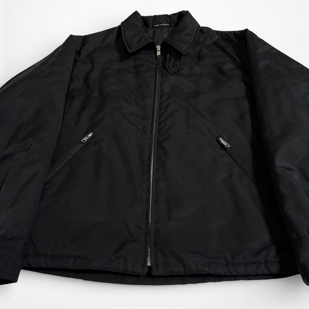 希少 フランス製 アニエスベーオム 八の字 中綿 ブルゾン ジャケット チンスト