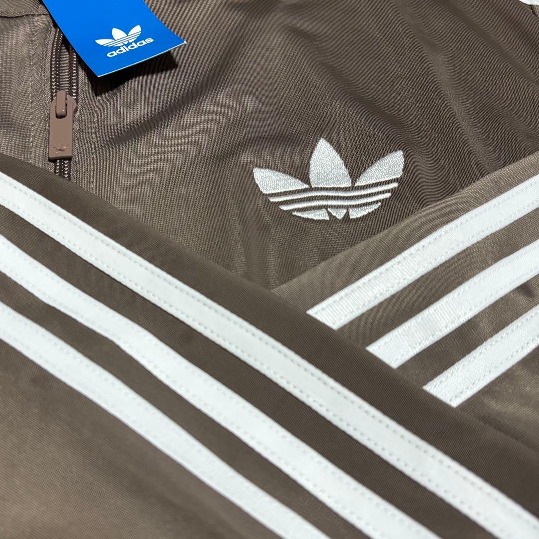 新品2XL⭐️adidas スナイデル トラックジャケット モカブラウン×ホワイト