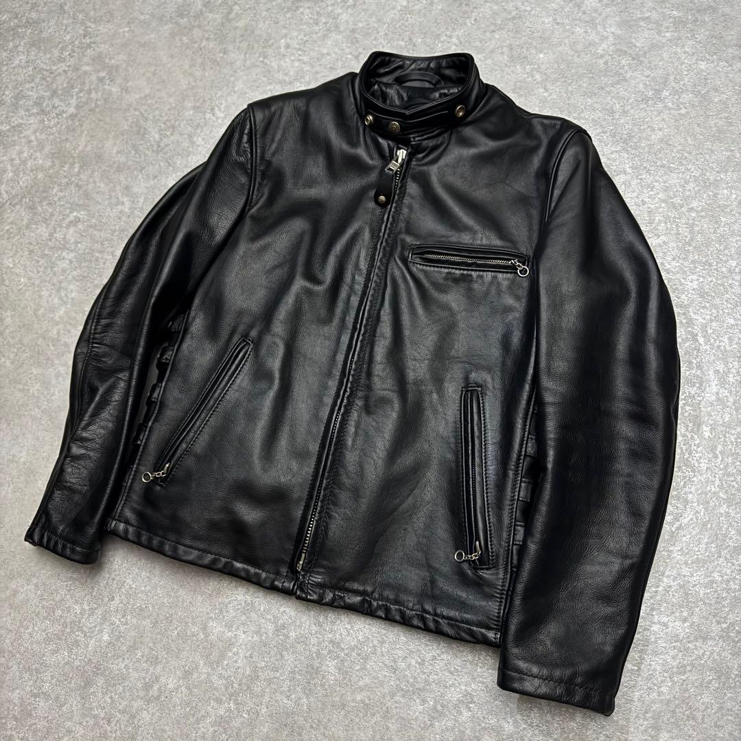 schott x SWAGGER 641GG シングルライダースジャケット