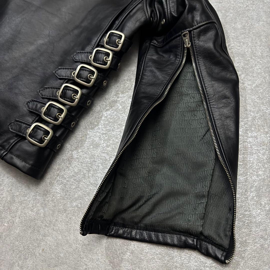 schott x SWAGGER 641GG シングルライダースジャケット