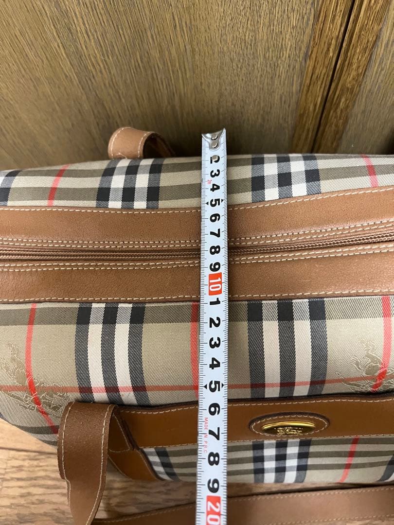 Burberry チェック柄 トートバッグ　ノバチェック　ヴィンテージ