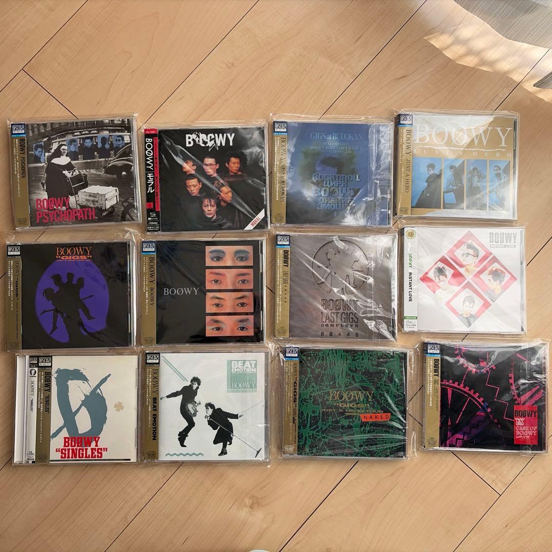 BOØWY CD ブルースペック12枚セット
