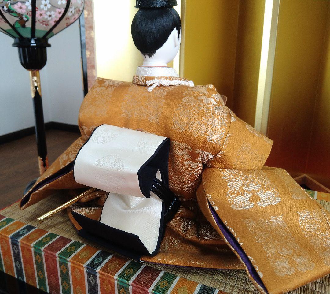 高級　京雛 親王飾り & お道具セット　伝統工芸　松寿作　美術品　日本製　雛人形