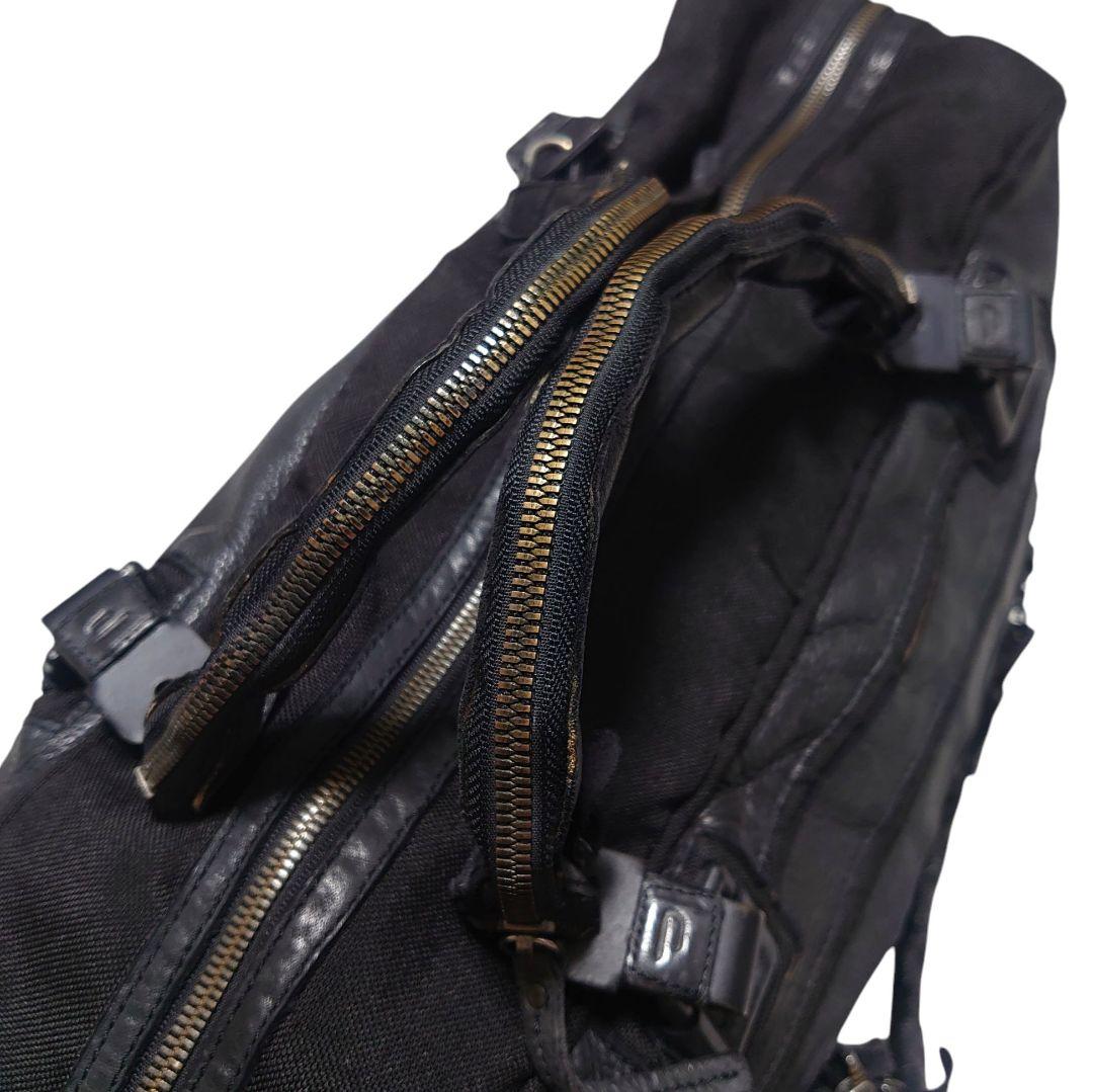 DIESEL アーカイブ メンズ レザー トートバッグ