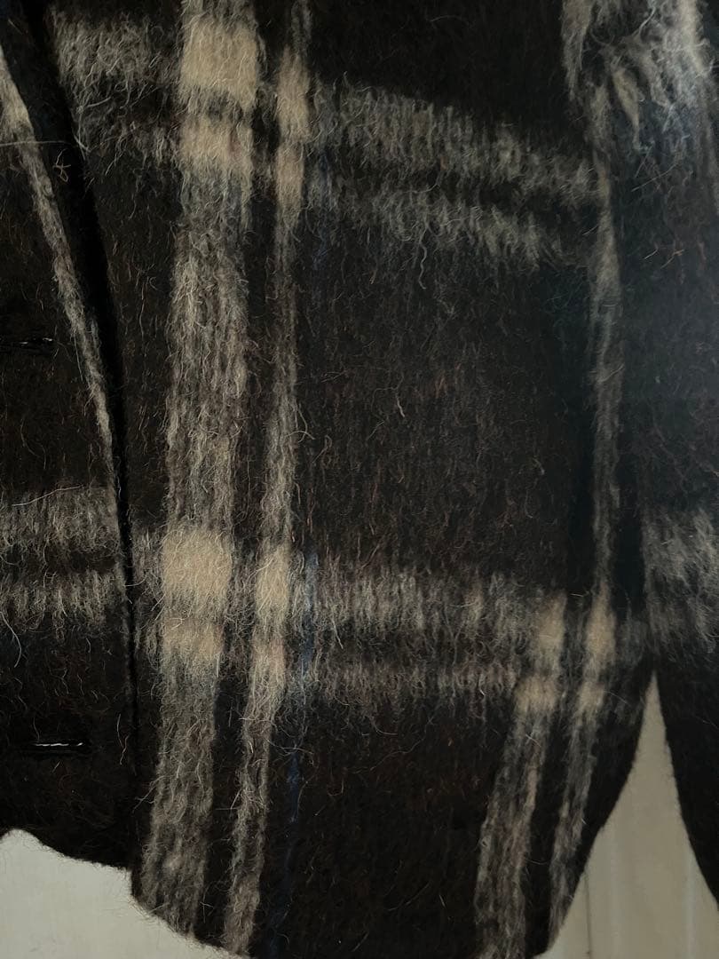 新品未使用　ZARAチェック柄ジャケット　Mサイズ