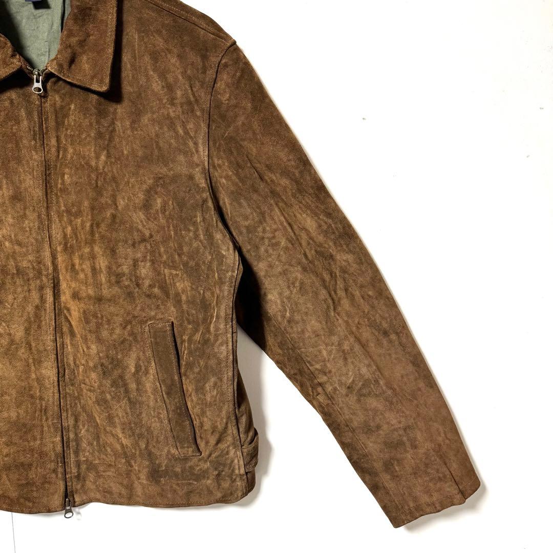 00s J.CREW ジェイクルー スウェード レザージャケット ブルゾン