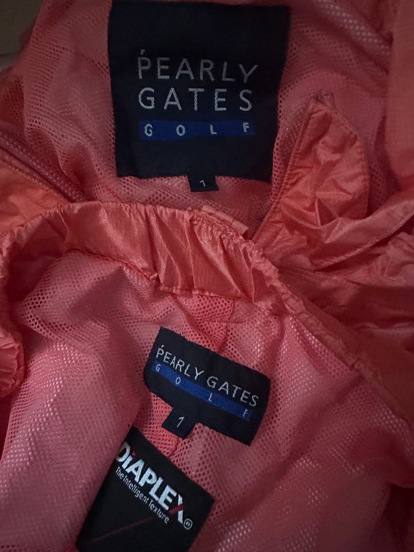 PEARLY GATES ゴルフ用 レインウェア 上下セットアップ 3点セット