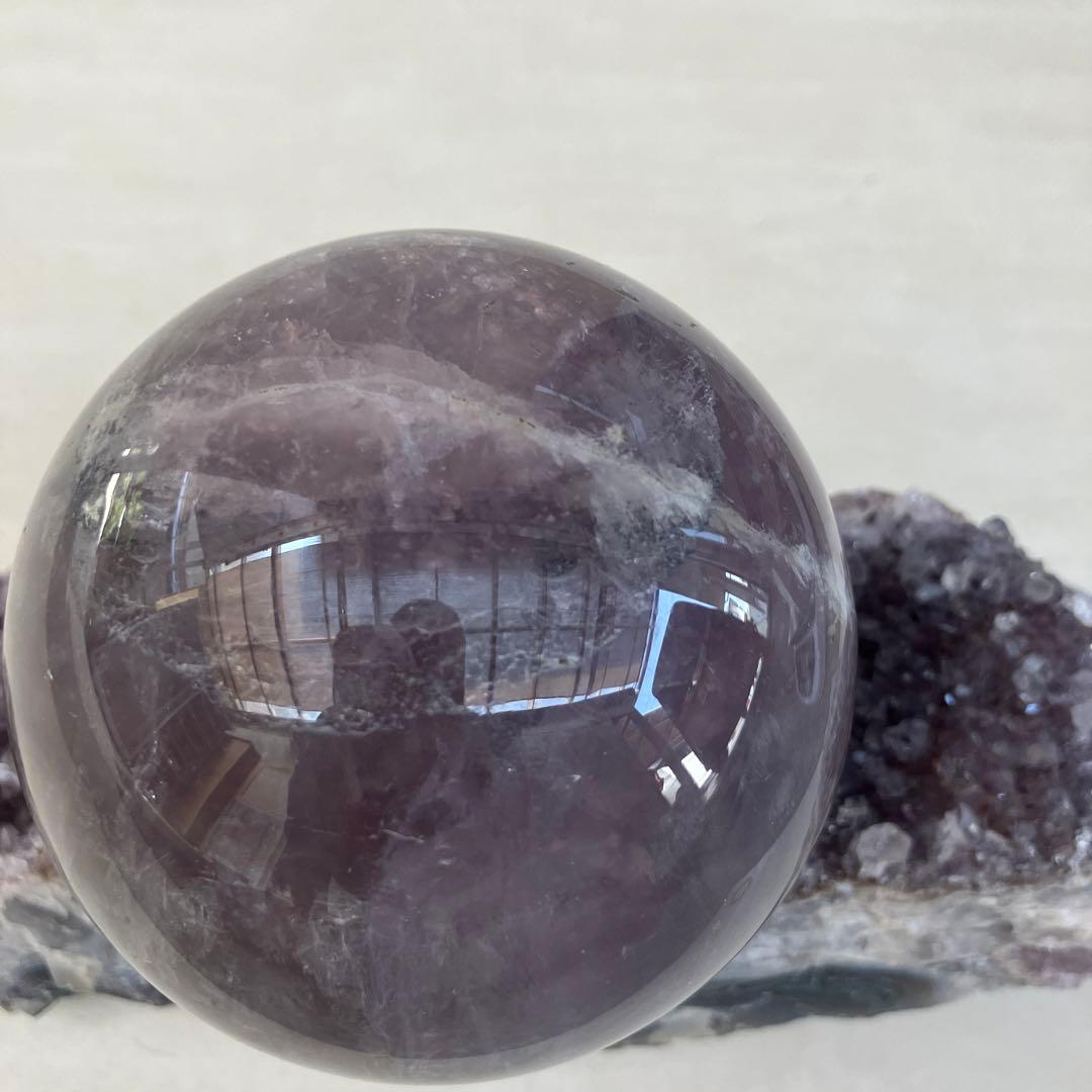 アメジストクラスター　アメジスト丸玉　パワーストーン　鑑賞石　原石　天然石