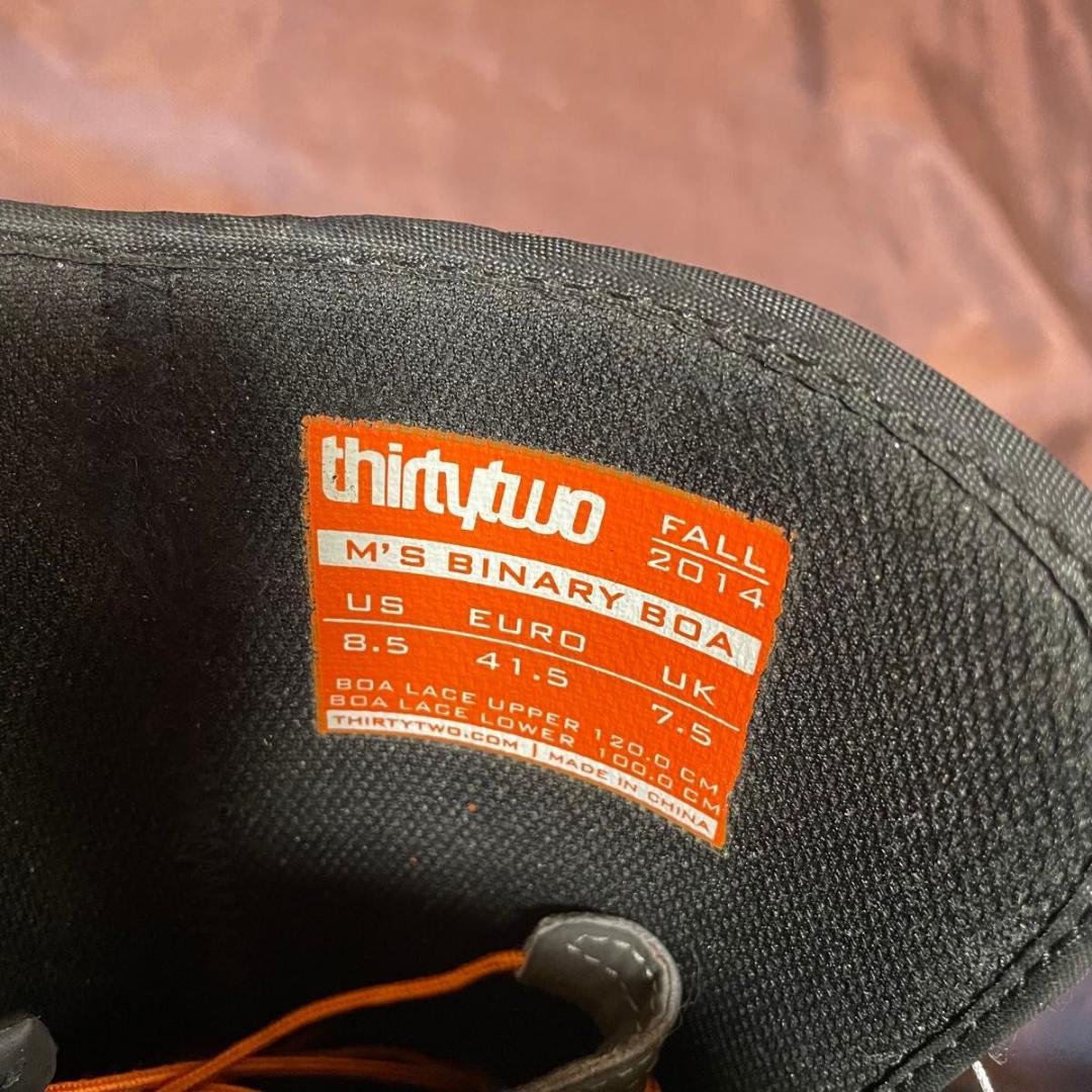 thirtytwo サーティツー BOA 26-26.5cm スノーボードブーツ
