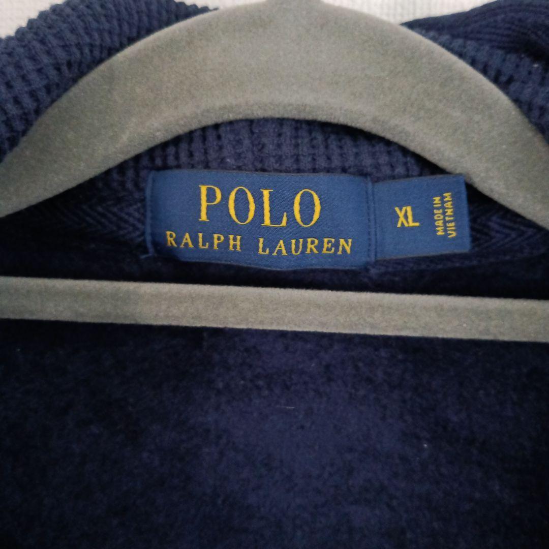 美品　Polo Ralph Lauren ネイビー　フルジップパーカー XL