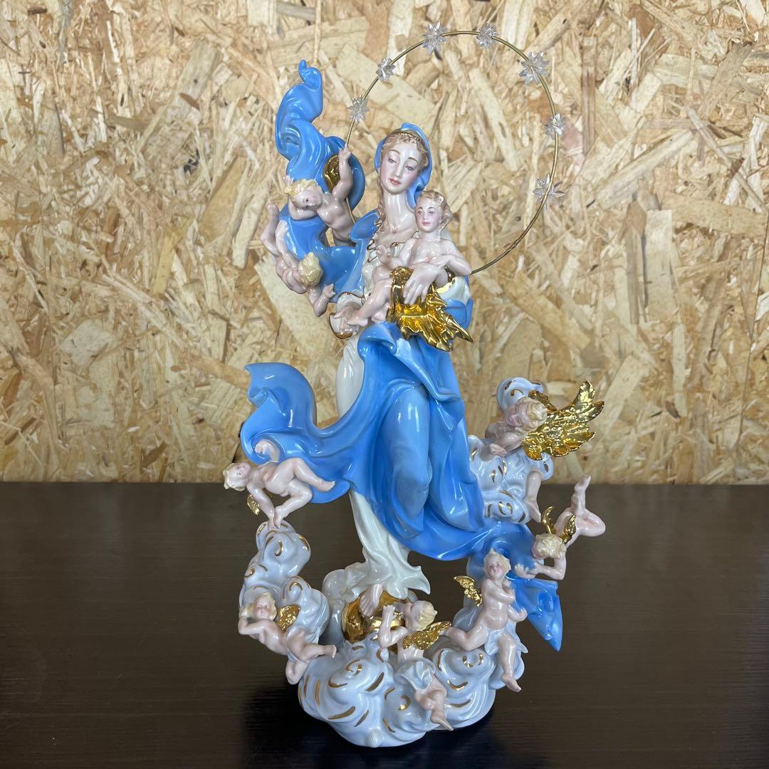 め*る様 【希少】フランクリンミント社 Mary Queen Of Heaven