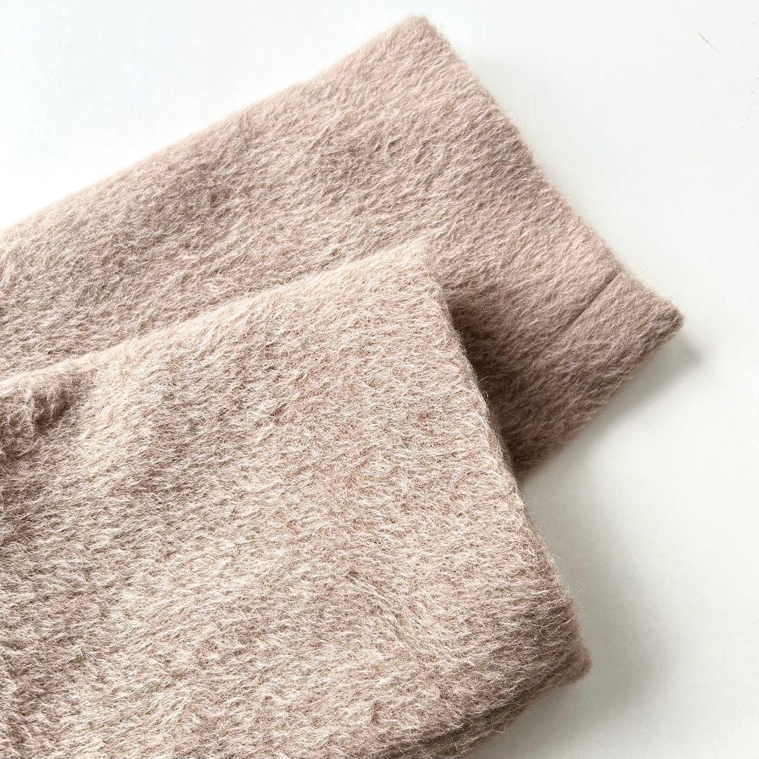 定価 77,000円 Whim Gazette ウールアルパカシャギーコート