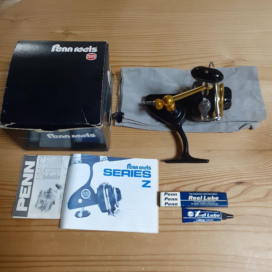 Penn 712Z スピニングリール ブラック/ゴールド