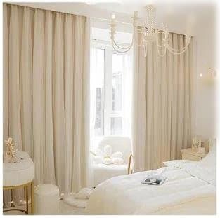 オーダーカーテン『ドレープ+レース一体型カーテン』幅130×丈240cm 両開き