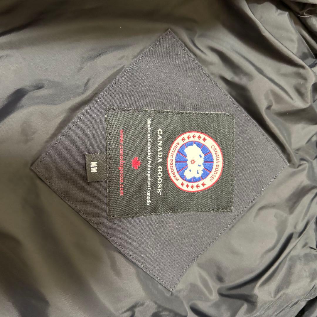   ダウンジャケット ネイビー カナダグース