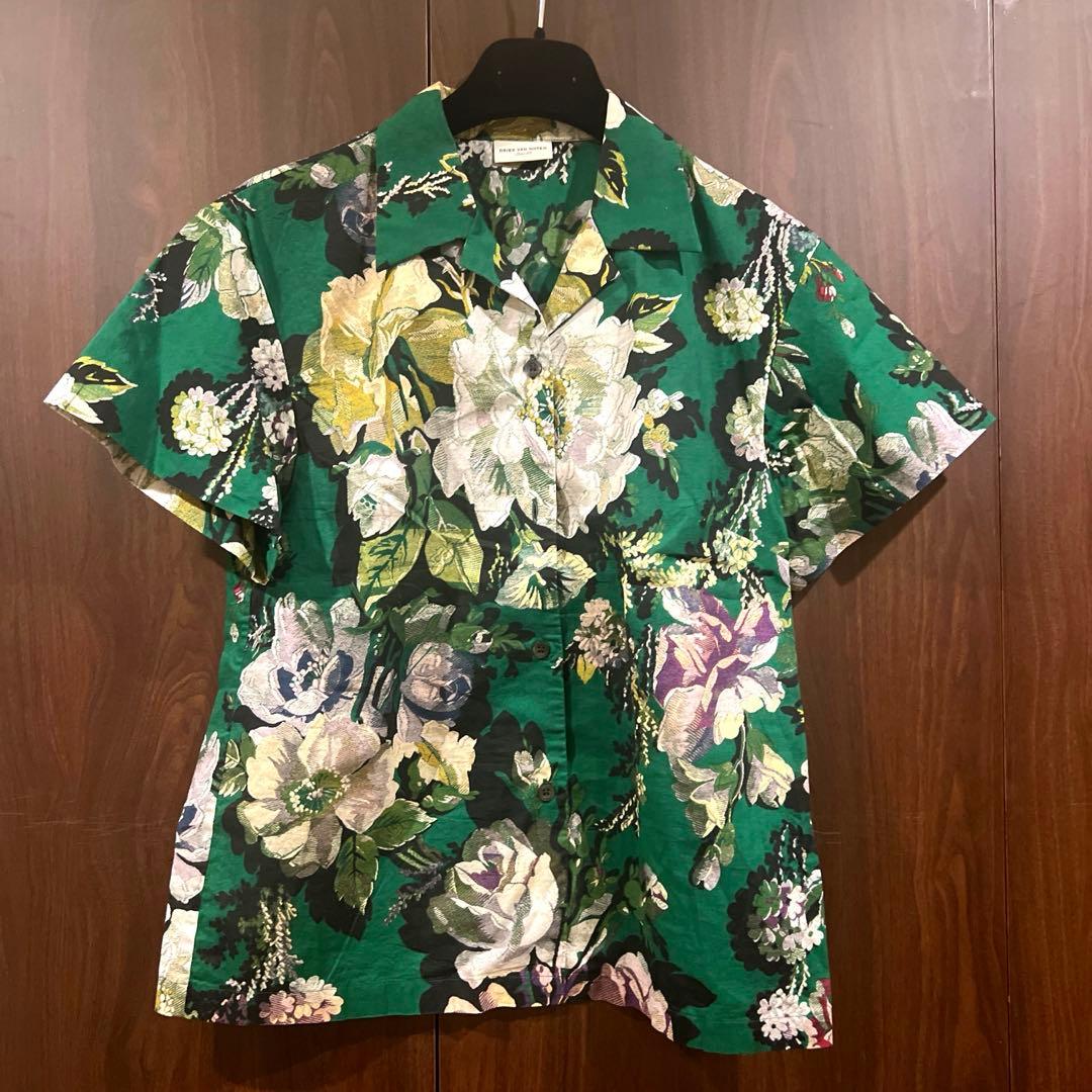 ドリスヴァンノッテン　2020ss ラクロワ　半袖シャツ