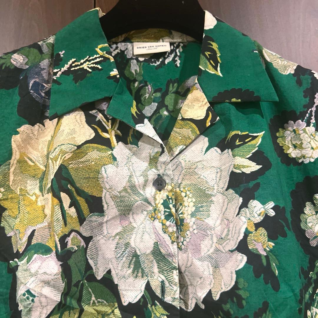 ドリスヴァンノッテン　2020ss ラクロワ　半袖シャツ