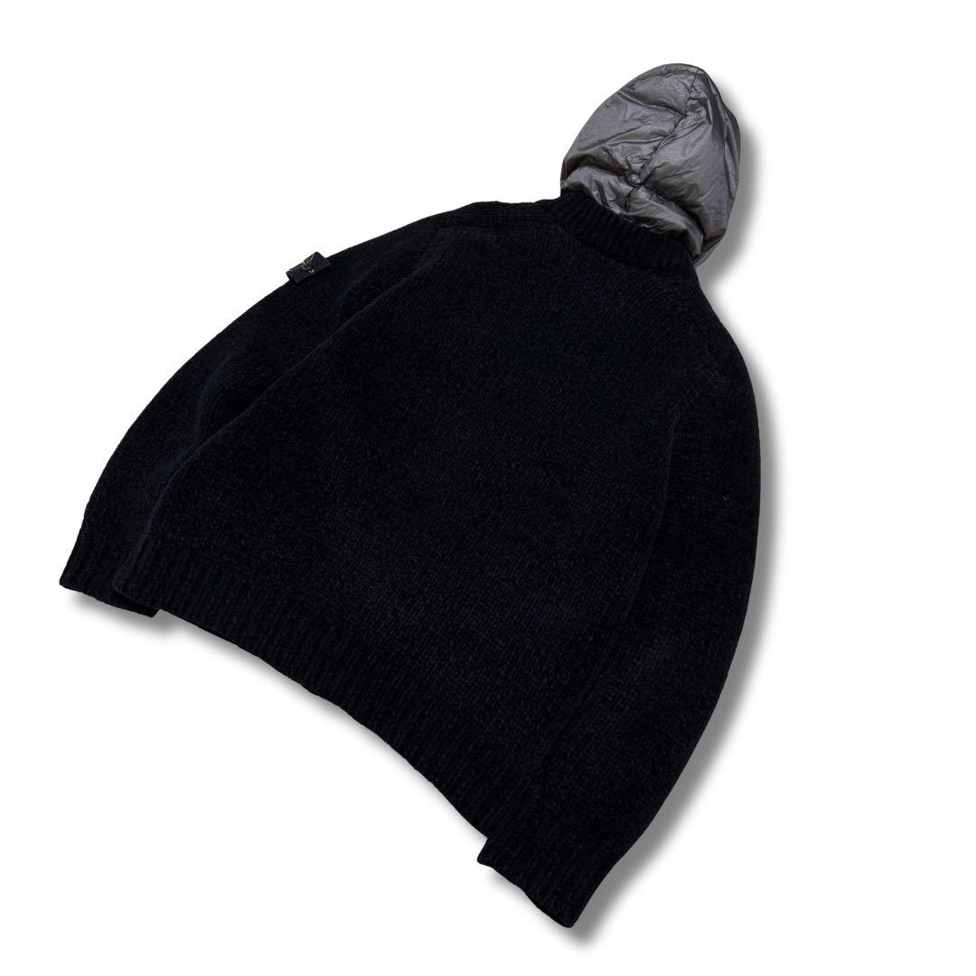 STONE  ストーンアイランド プレジデントニット S 黒