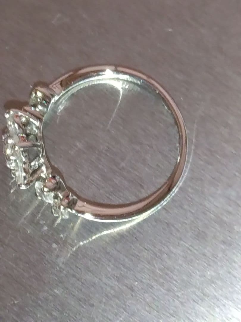 【ご奉仕】Pt900天然ダイヤモンド大粒1.00CTデザインフラワーリング