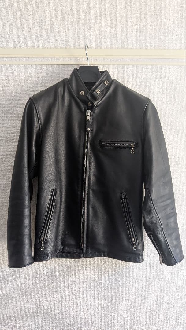 Schott シングルライダース 36 ライナー付き