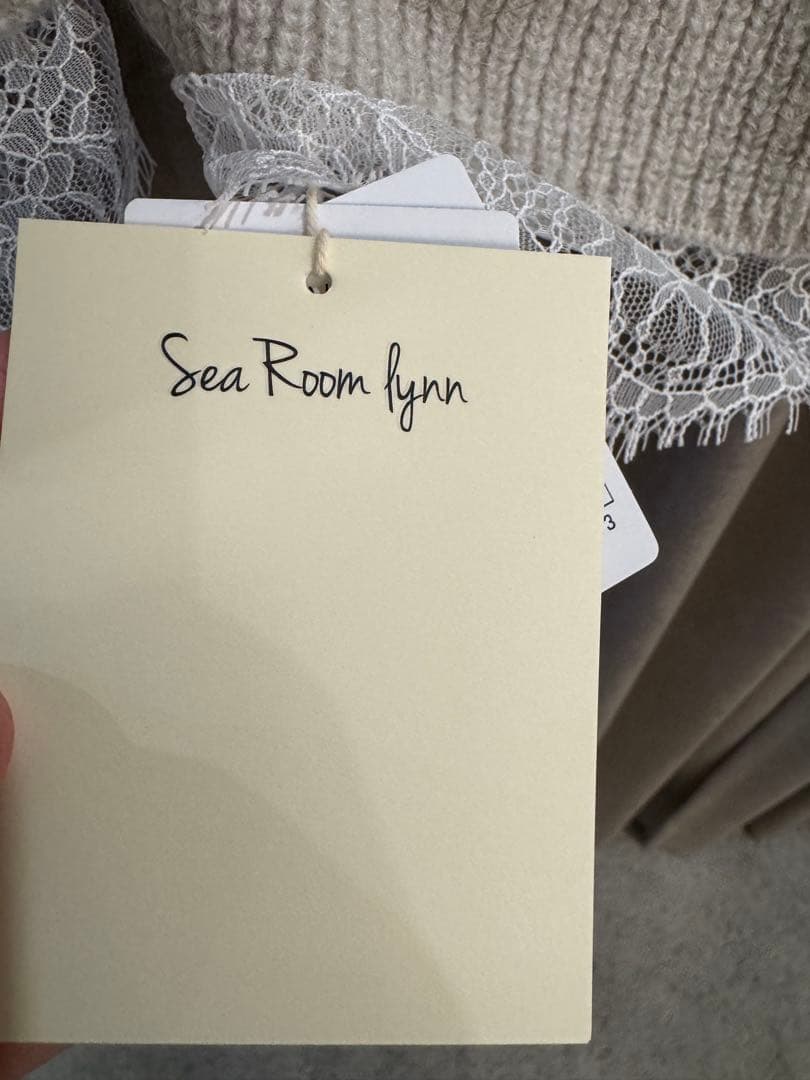 Sea Room lynn Style Eve Lash Laceニットトップス