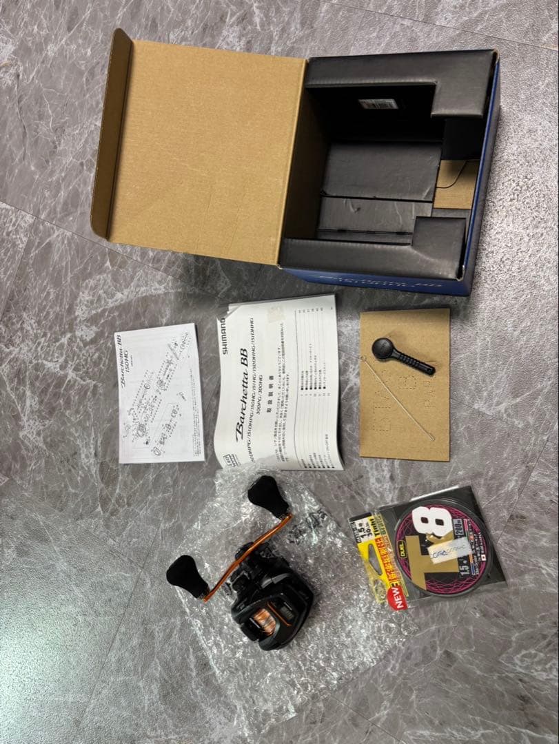 SHIMANO シマノバルケッタ BB 151DH-HG 左ハンドル両軸リール