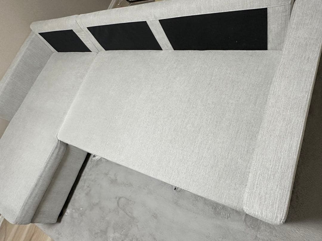 『いもりさん　』布張り カウチソファベッド　ノアーク2 撥水加工タイプ