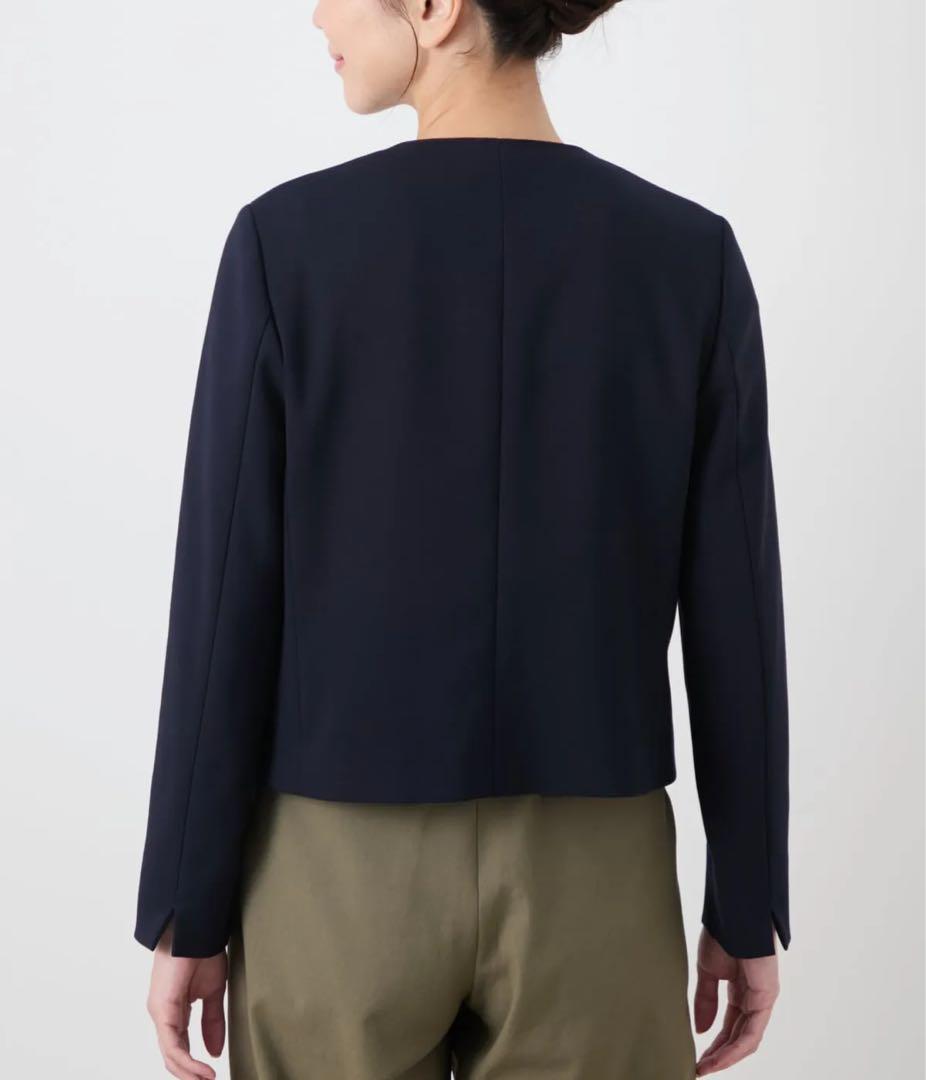 NEW YORKER 2025年モデル ノーカラージャケット パンツ 紺