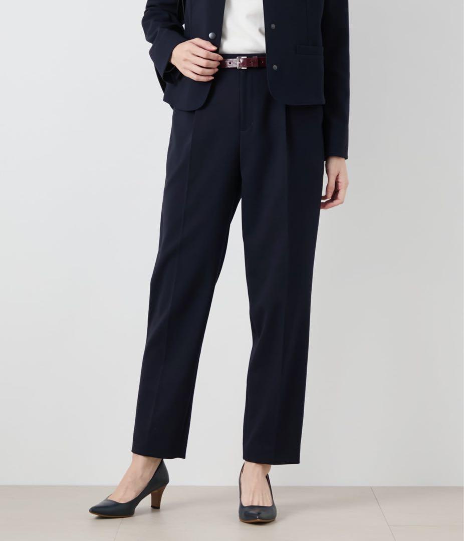 NEW YORKER 2025年モデル ノーカラージャケット パンツ 紺