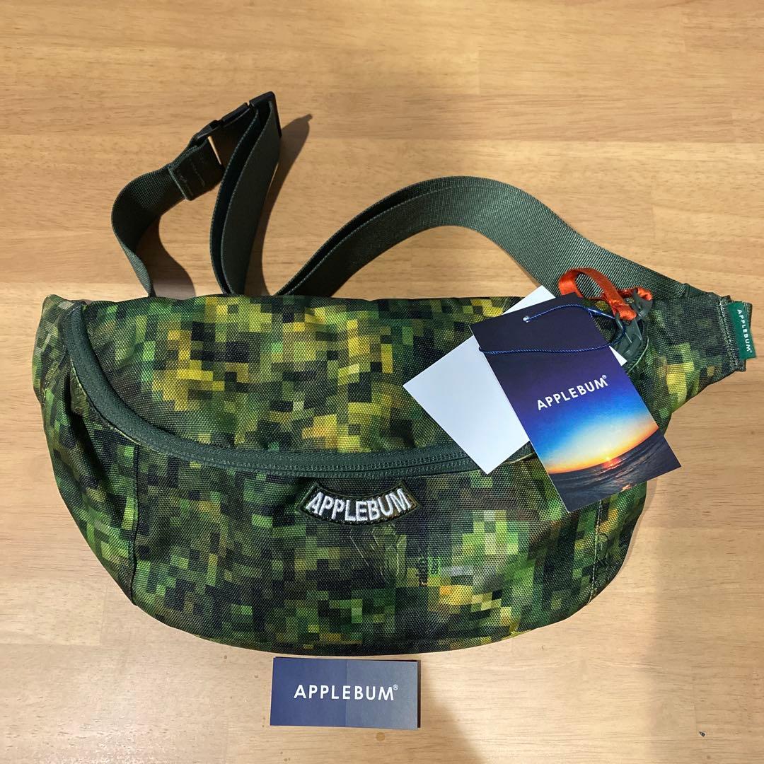 [APPLEBUM] raidback fabric WAIST BAG 新品