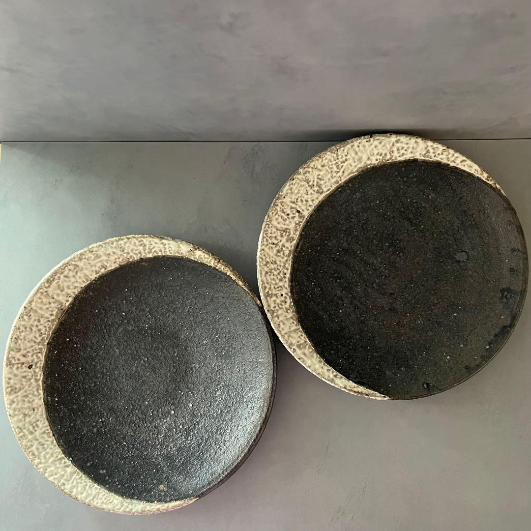 薮本寛之さんのお皿　2枚