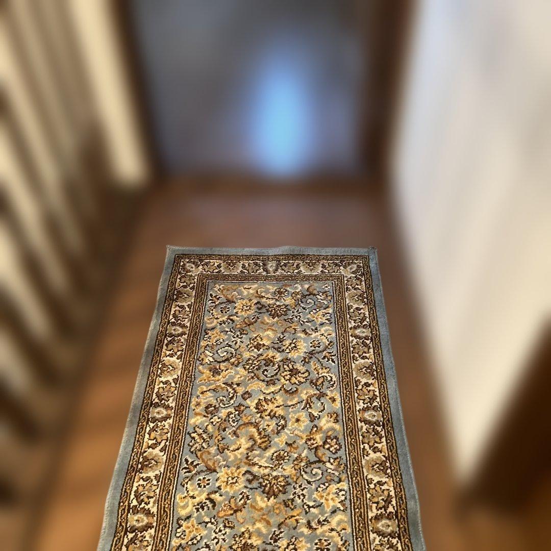 絨毯　ラグ　マット　アンティーク　昭和レトロ