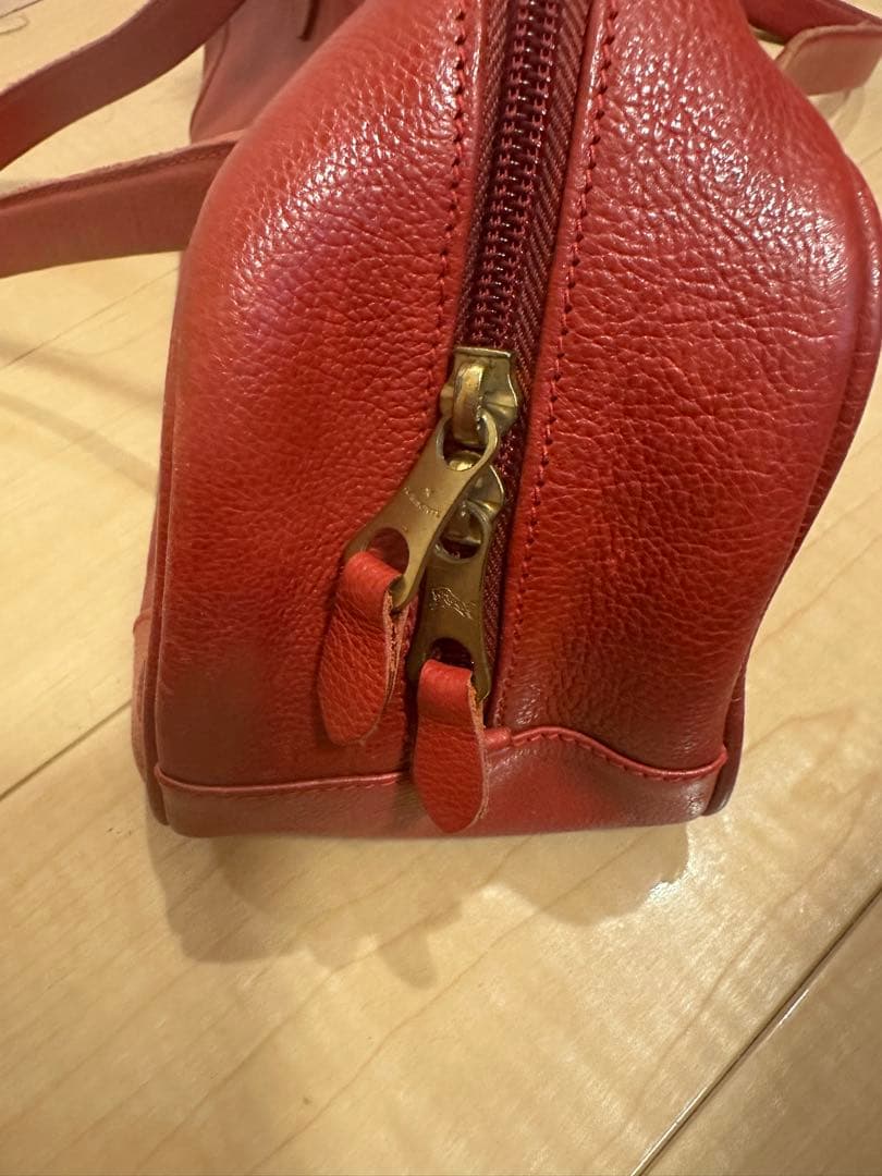 IL BISONTE イルビゾンテ　レザー　ボストンバッグ