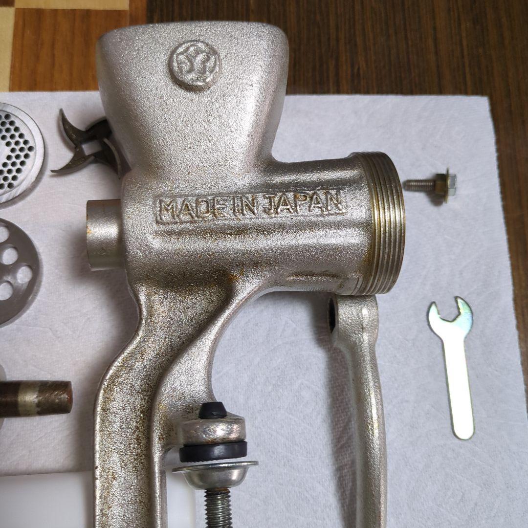 Bonny 手動ミンサー No.5 取扱説明書付き