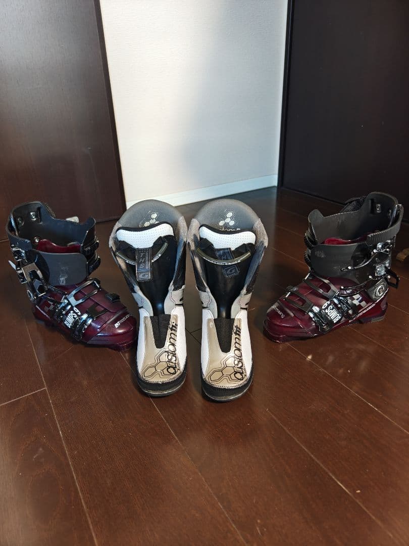 Bumps 9 モーグル用スキー靴 紫