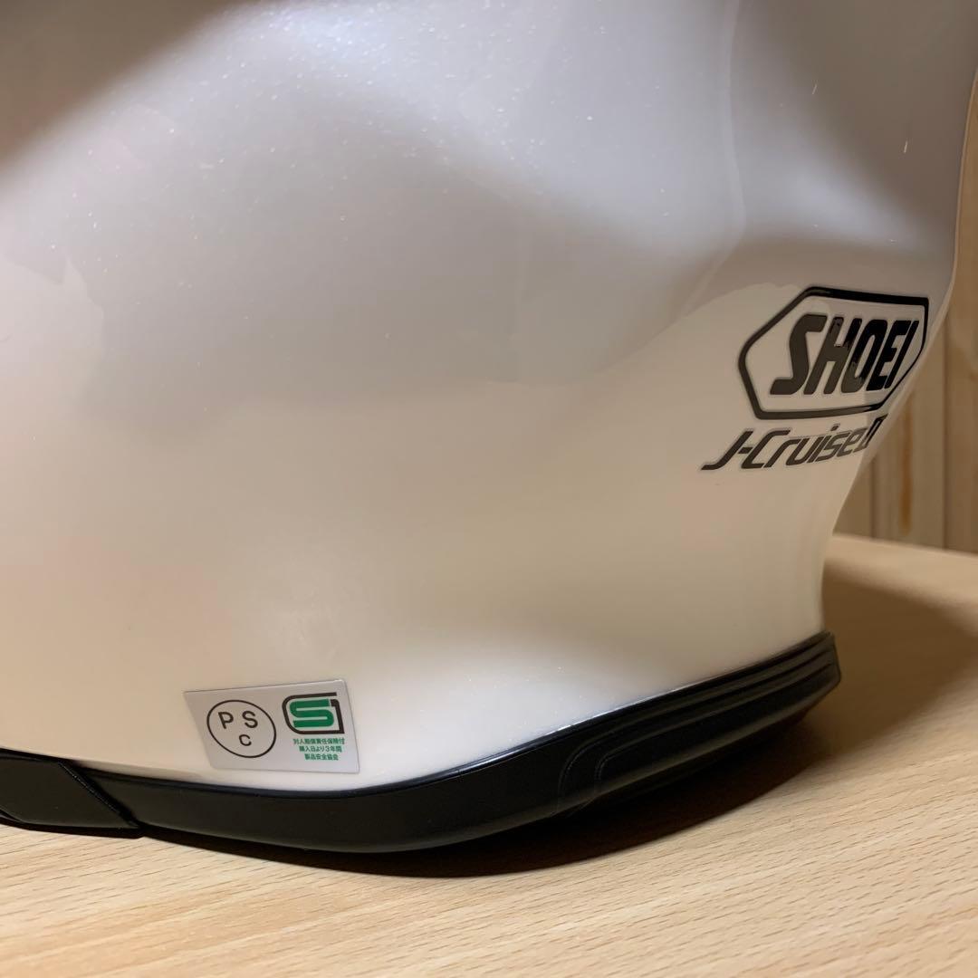 【新品】 SHOEI　J-Cruise2　Mサイズ　ルミナスホワイト