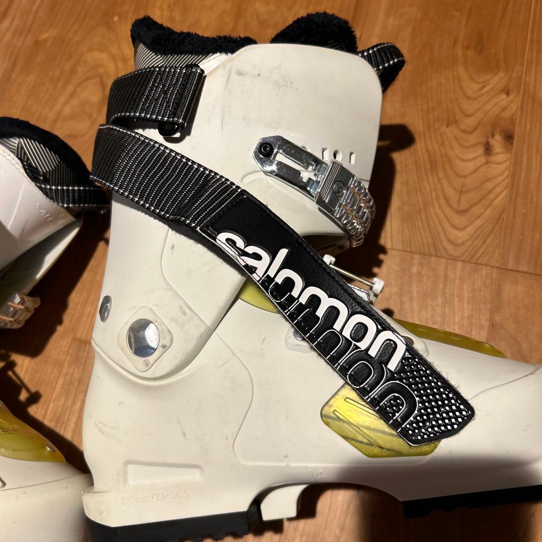 サロモン　スキーブーツ　24cm-24.5cm 収納バック付き