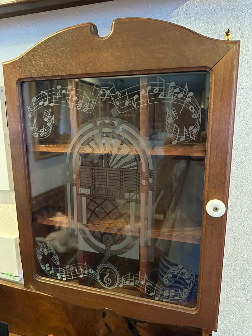 1950年代　ジュークボックス　ヴィンテージ ウォールシェルフ ディスプレイ