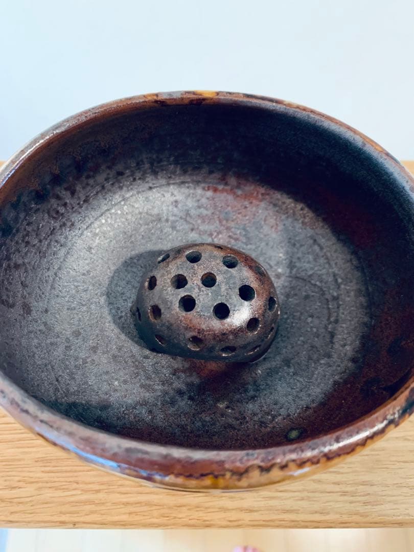 ②香炉　焼き物　お香　アロマ