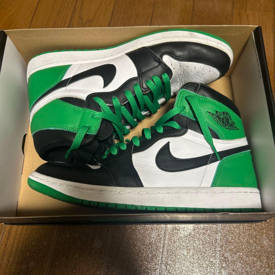 【週末限定大最終値下げ】Nike Air Jordan1 セルティックス28cm