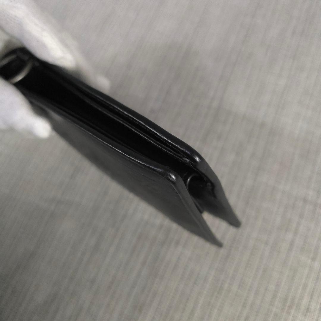 未使用　Raf Simons　ラフシモンズ　二つ折り財布　財布　レザー　ブラック